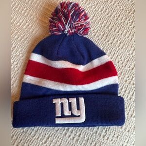 NY Giants Puff-Beanie